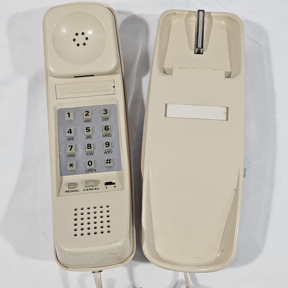 Vintage Cream Northwestern Bell Phone Favorite Push Button